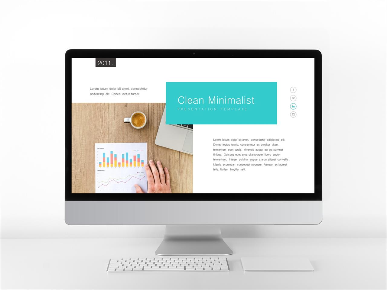 결산설명회 ppt 템플릿 파워포인트 파란색 템플릿