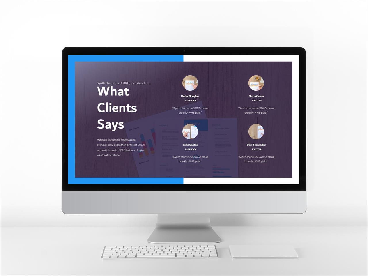 ppt 템플릿 설명 연보라 ppt 템플릿