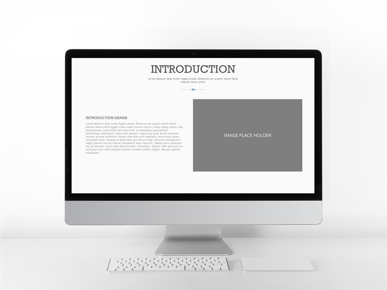 ppt 템플릿 사진 설명 ppt 배경 회색