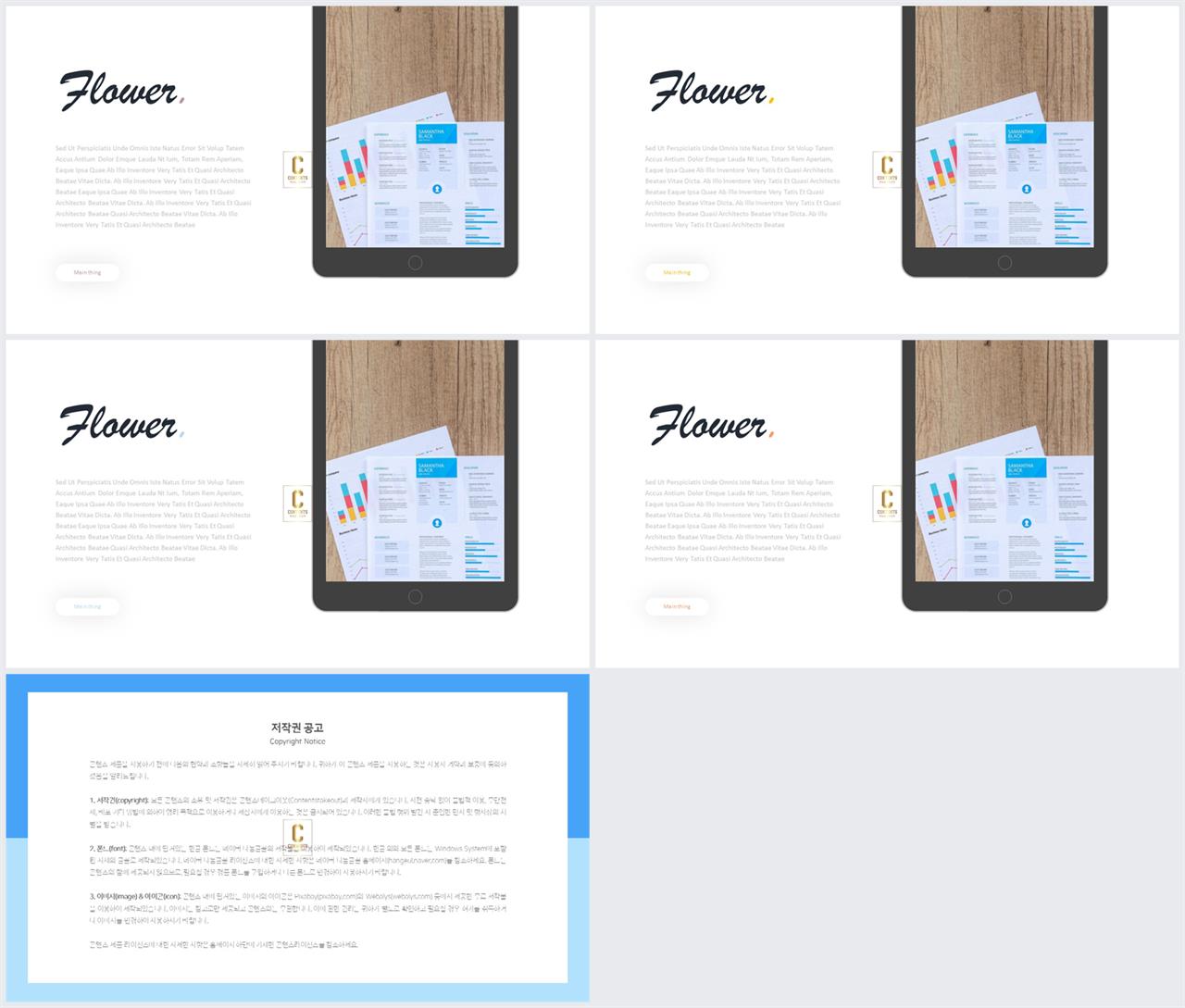 ppt 설명 템플릿 발표 ppt 템플릿