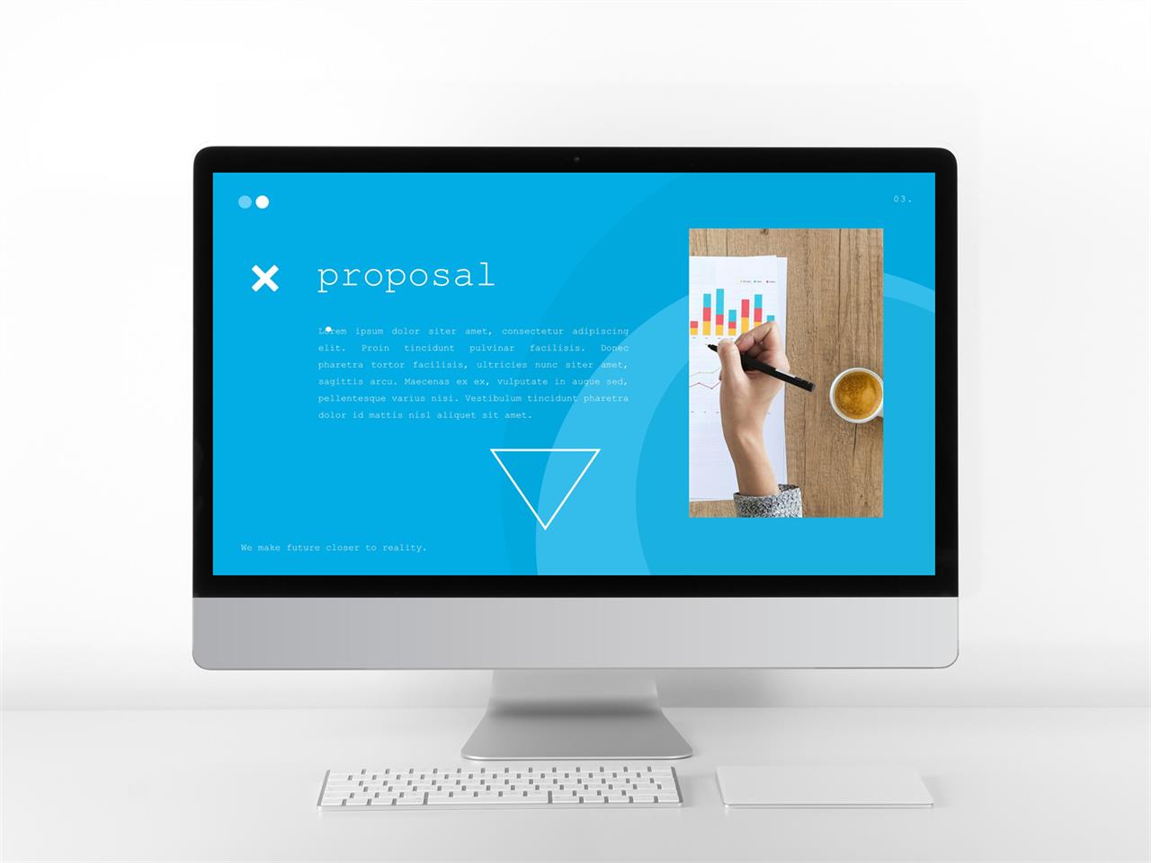 결산설명회 ppt 템플릿 흰색 파랑 ppt 템플릿