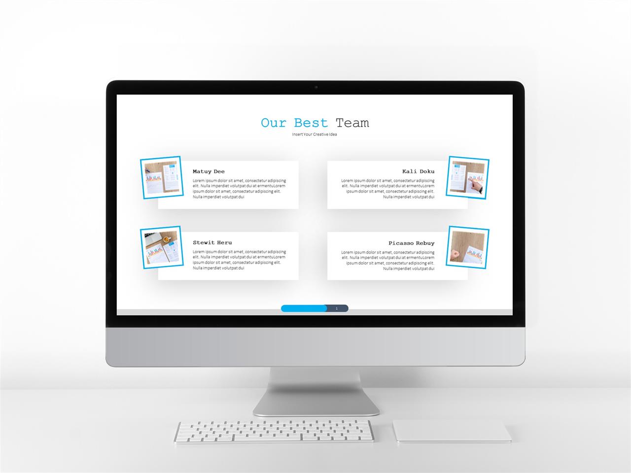 ppt 템플릿 설명 ppt 파란 흰색 배경