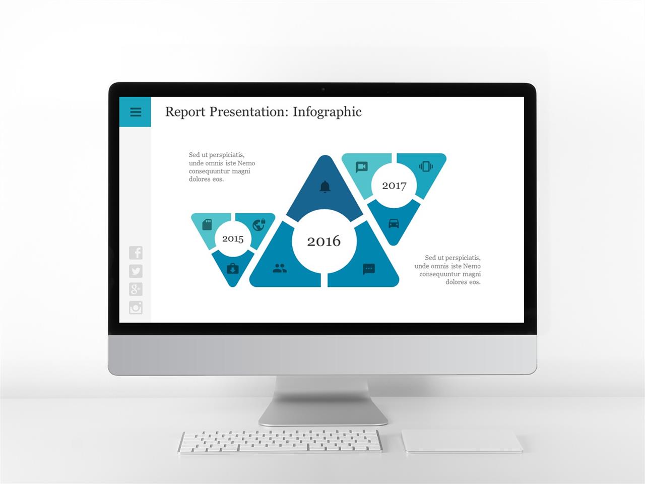 흐름도 ppt 템플릿 차분한 ppt 남색 템플릿