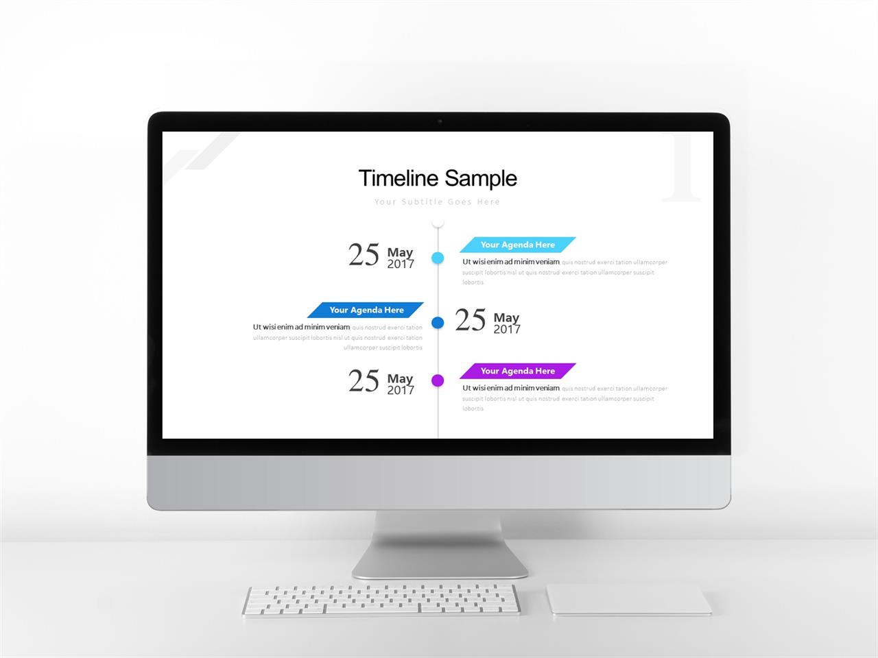 흐름도 ppt 템플릿 ppt 파란 흰색 배경