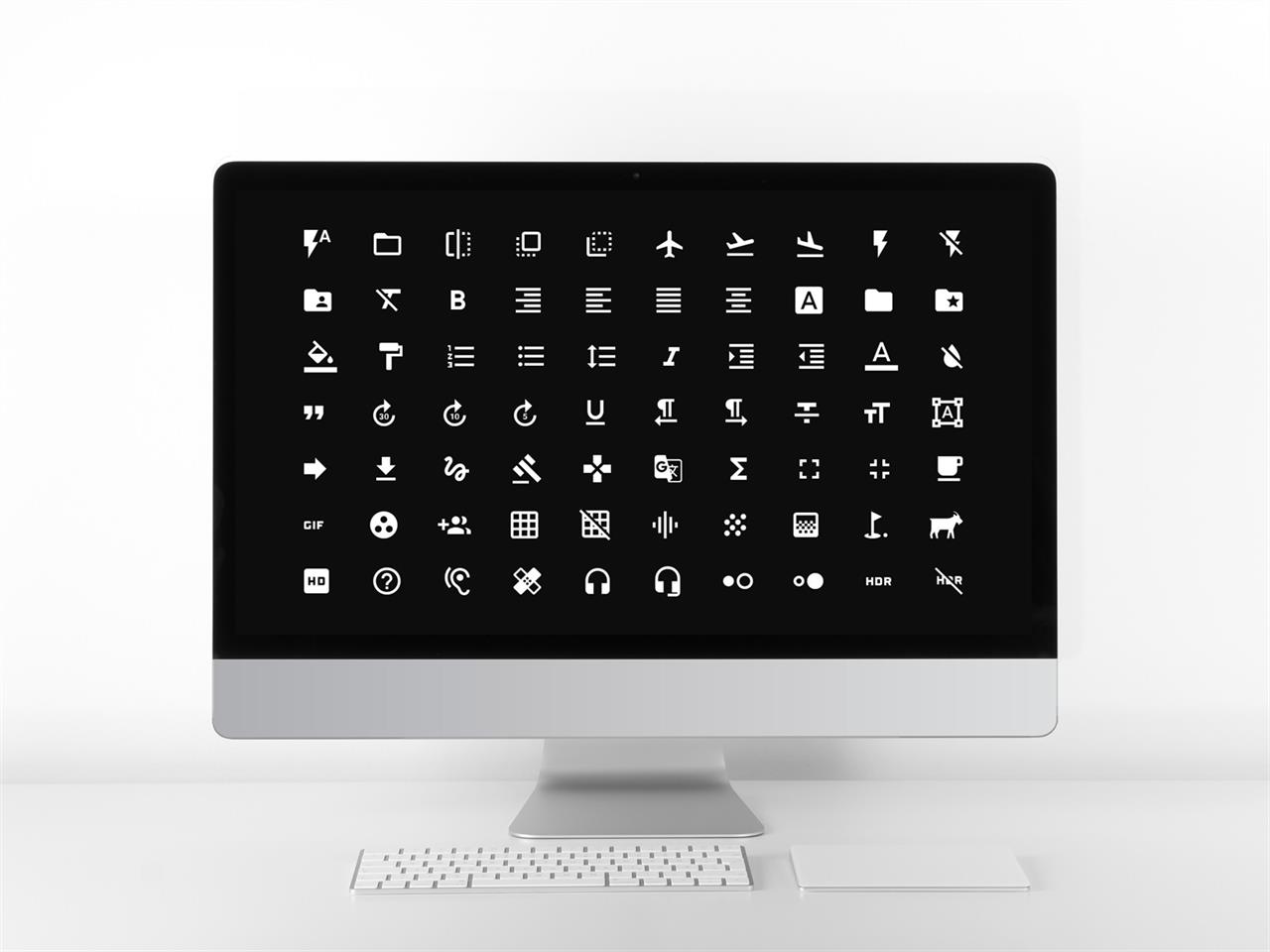 ppt 템플릿 아이콘변경 검정 ppt 배경