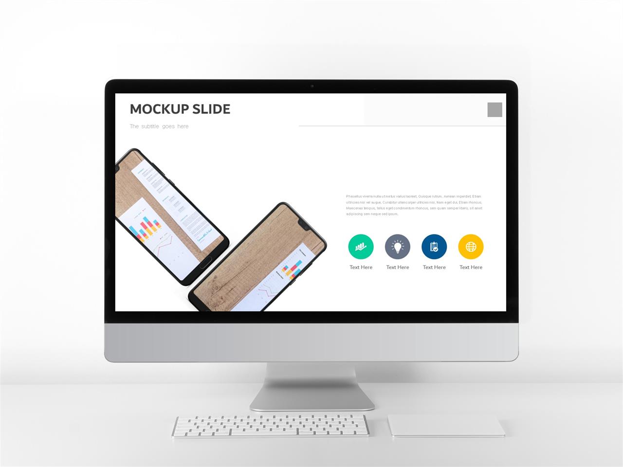 컴퓨터 ppt 테마 깔끔한 회색 ppt 템플릿