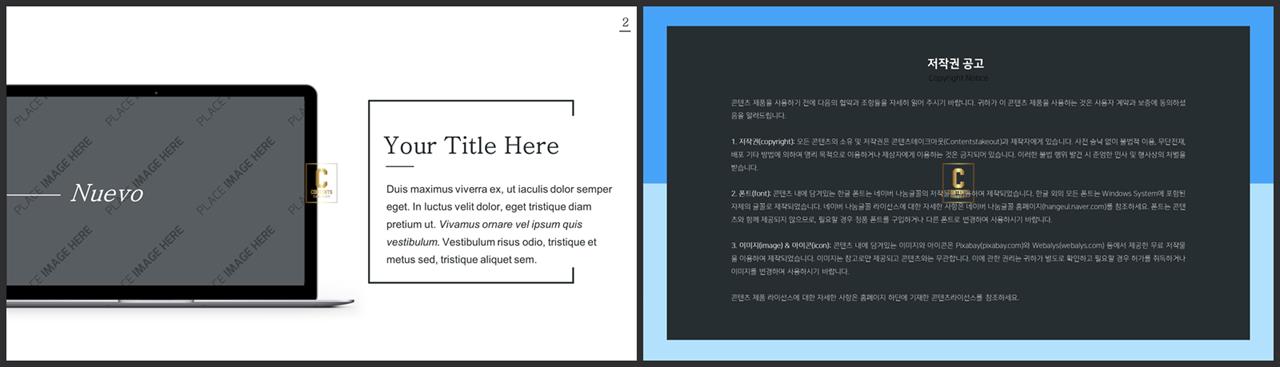 보라 ppt 템플릿 발표용 ppt 템플릿 모음
