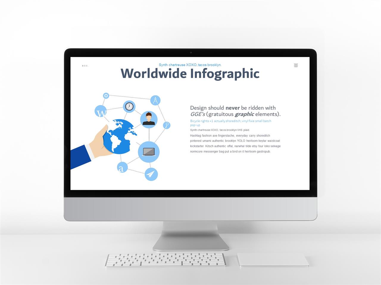 산업기술 ppt 양식 파란색 ppt 템플릿