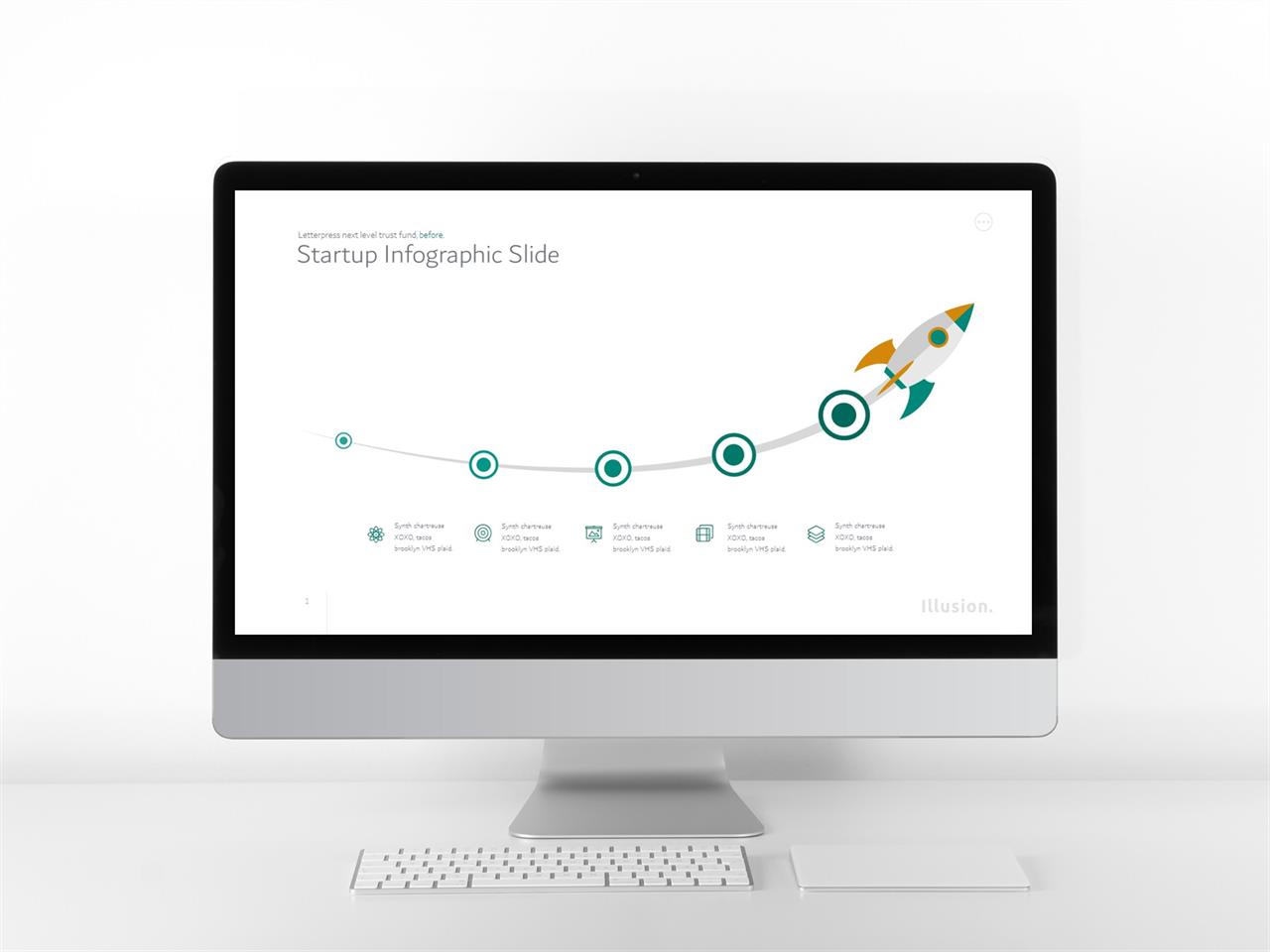 산업기술 ppt 양식 그린 ppt 템플릿