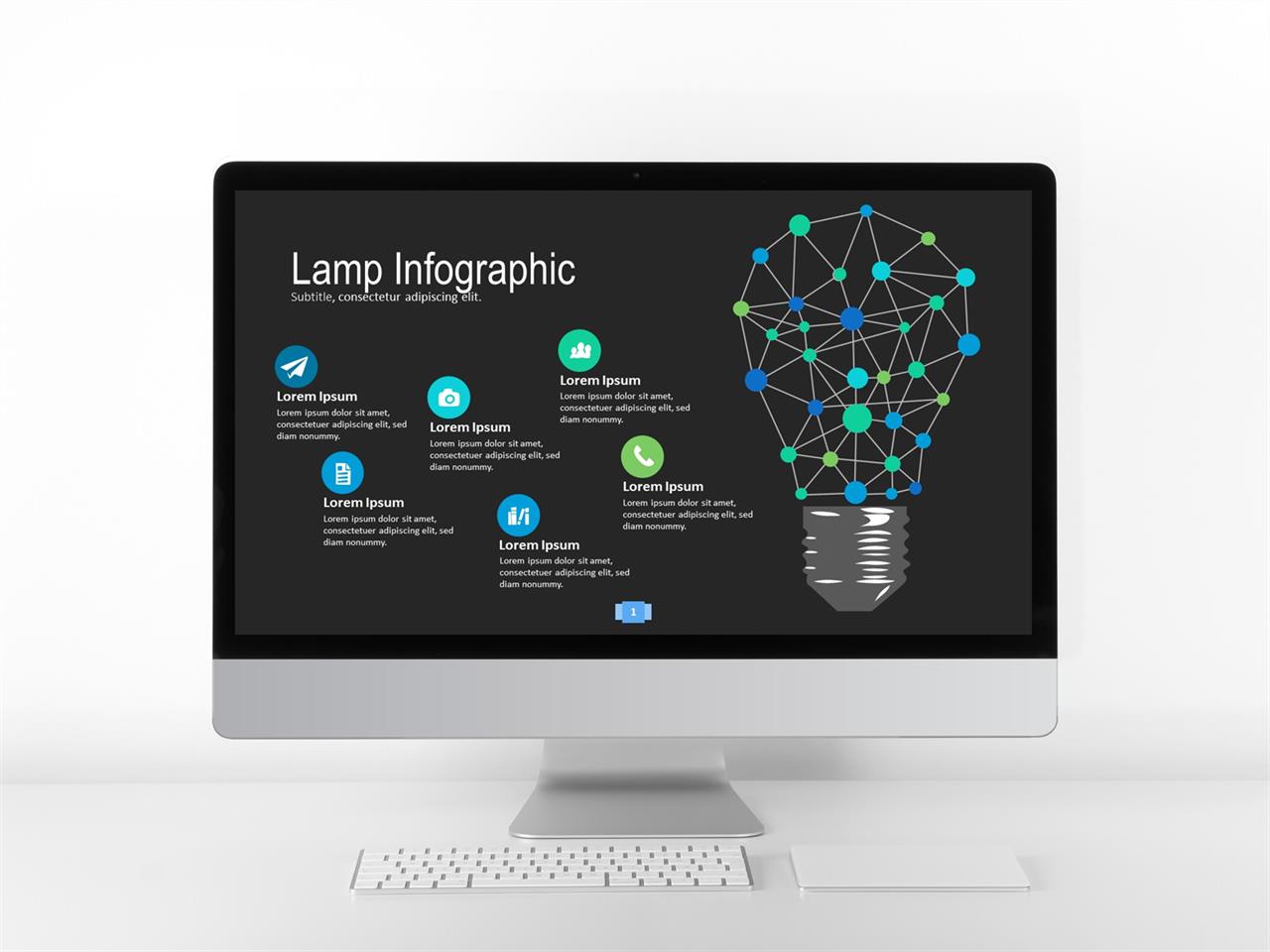 산업기술 ppt 양식 파란색 ppt 배경