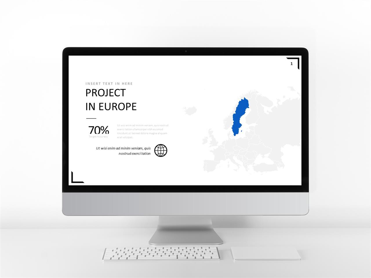 지도 피피티 템플릿 남색 ppt 템플릿 filetype ppt