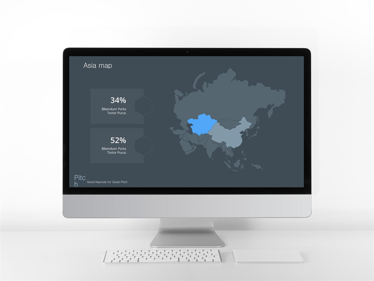 지도 피피티 템플릿 녹색 ppt 템플릿