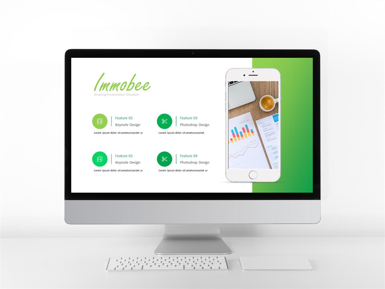 ppt 템플릿 스마트폰 ppt 회색 템플릿 모음