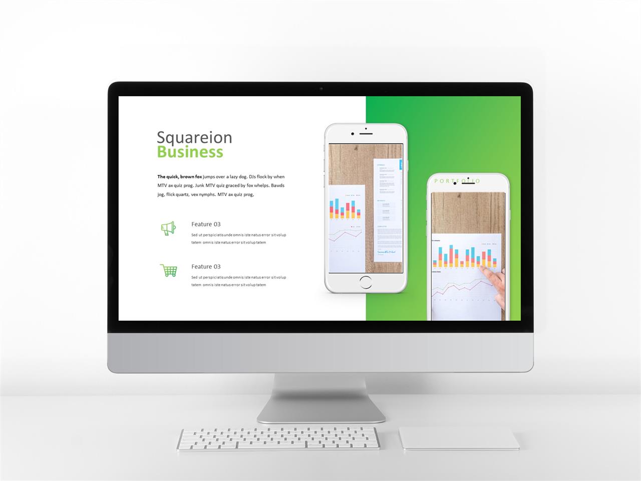 ppt 템플릿 스마트폰 ppt 템플릿 그레이