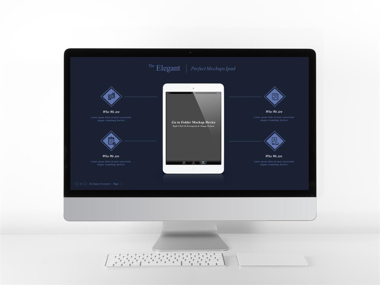 스마트 폰 ppt 템플릿 ppt 테마 블랙앤 화이트