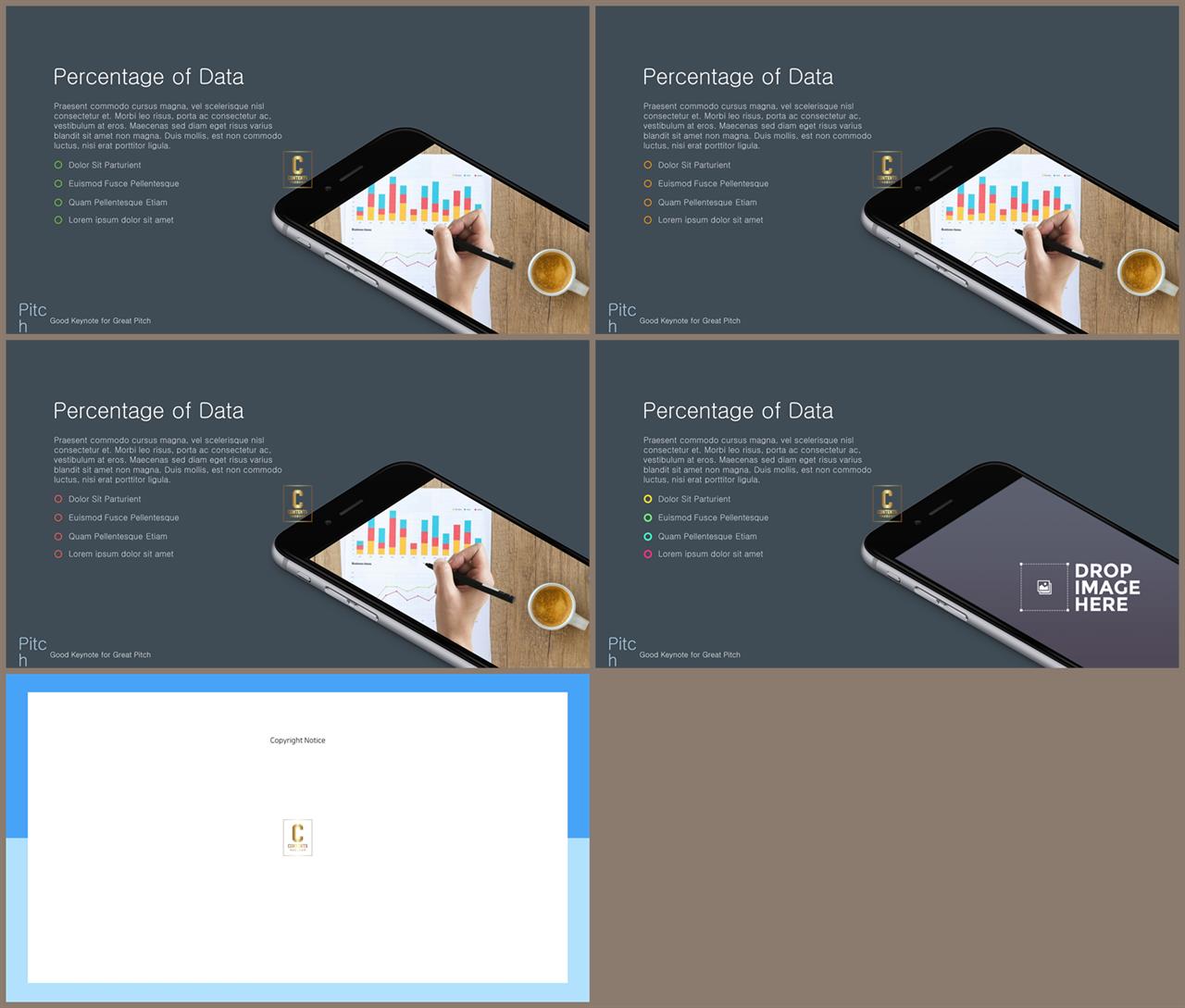 ppt 템플릿 스마트폰 발표 ppt 테마