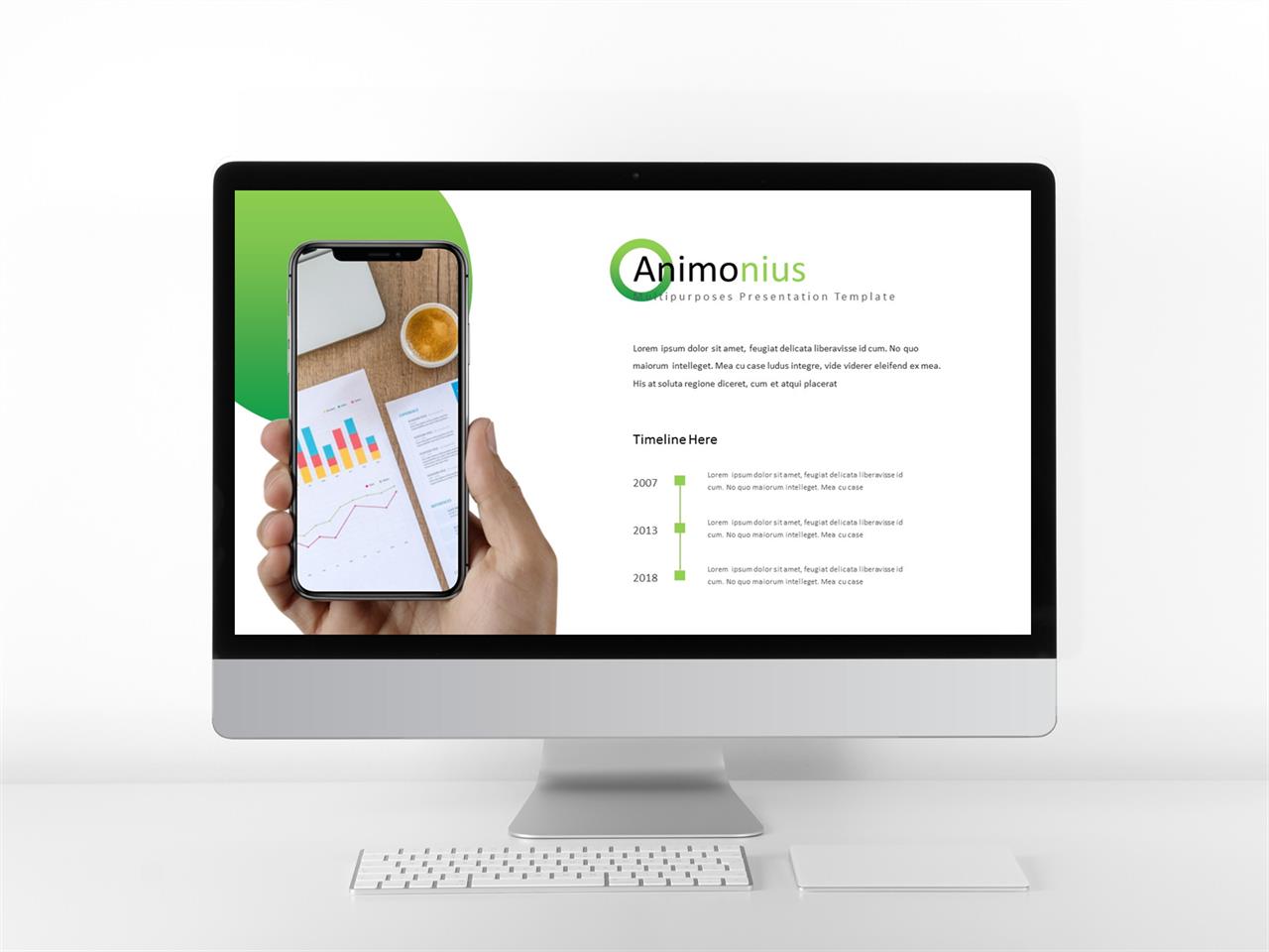ppt 템플릿 스마트폰 피피티 템플릿 회색
