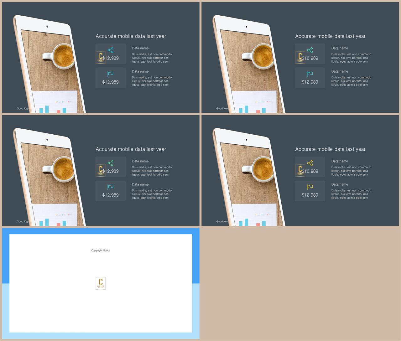 ppt 템플릿 스마트폰 파워포인트 프레젠테이션 템플릿
