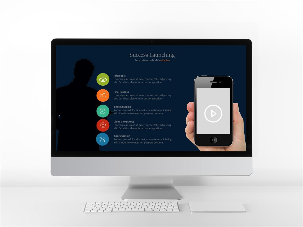 ppt 템플릿 스마트폰 템플릿 ppt 블랙