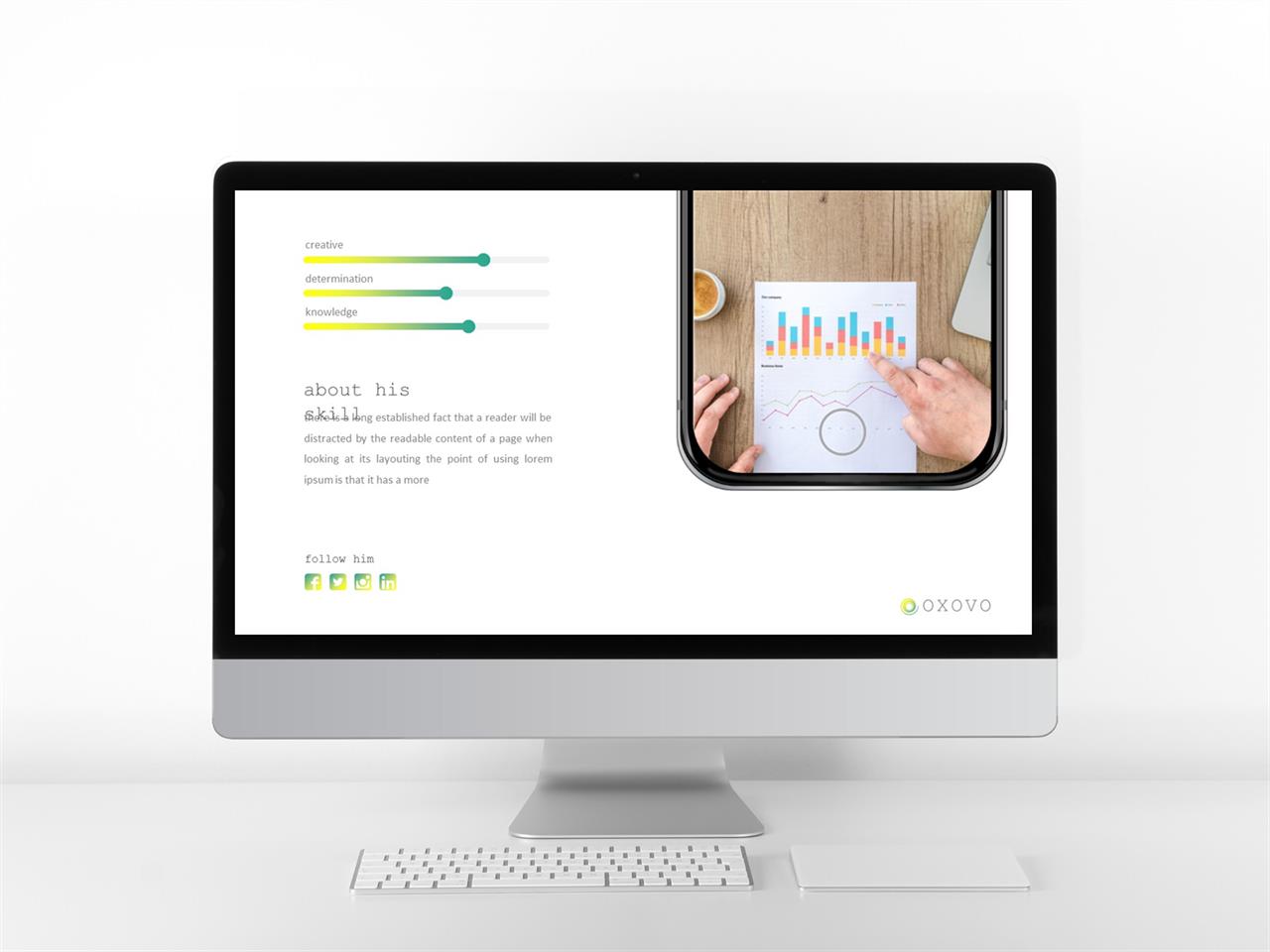 스마트 폰 ppt 템플릿 회색톤 ppt 템플릿