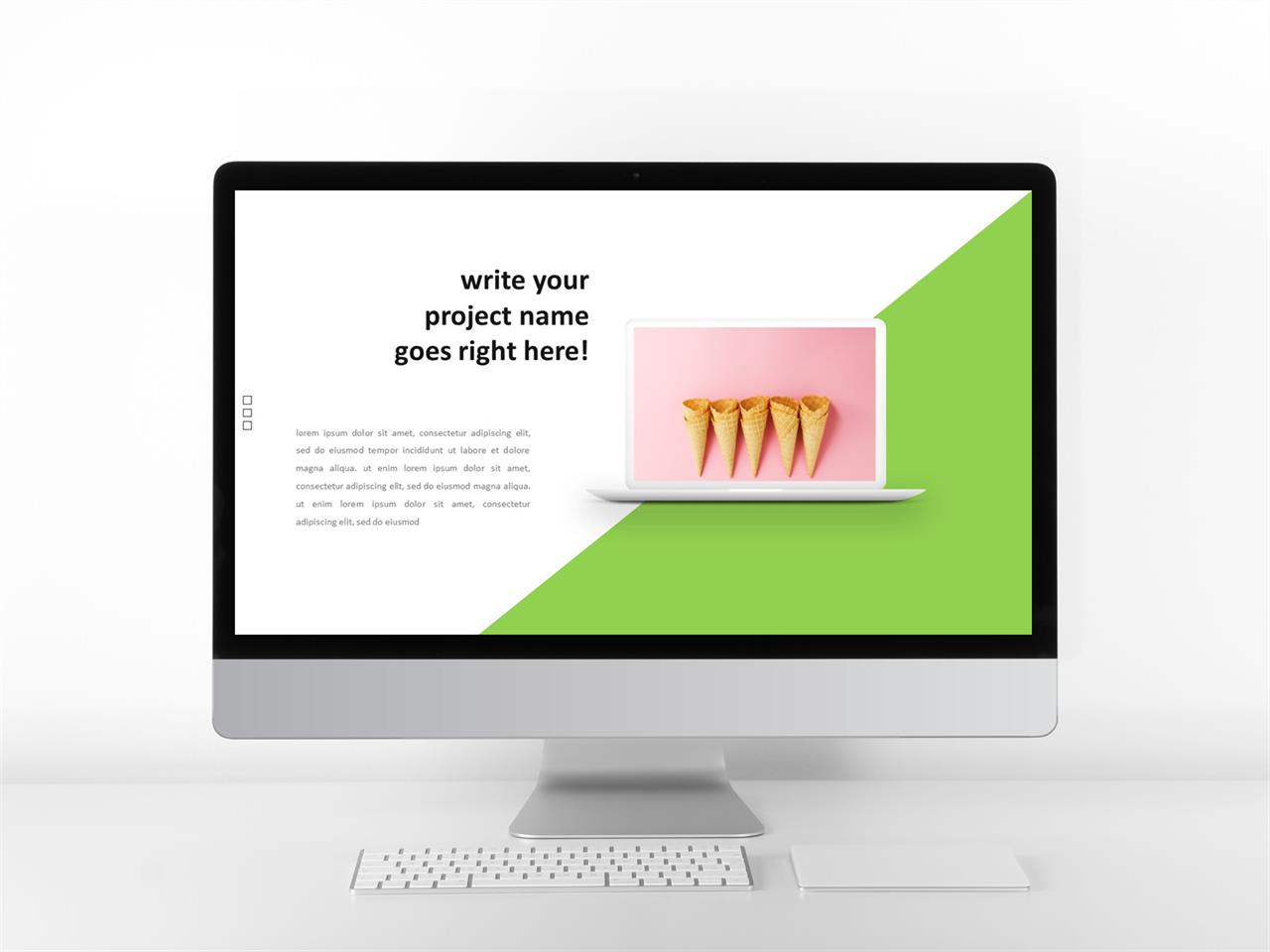 파워포인트 테마 초록 스마트 폰 중독 ppt 템플릿