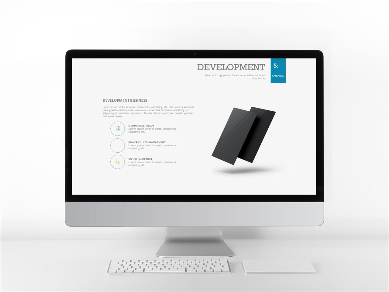 푸른 ppt 테마 스마트 폰 중독 ppt 템플릿