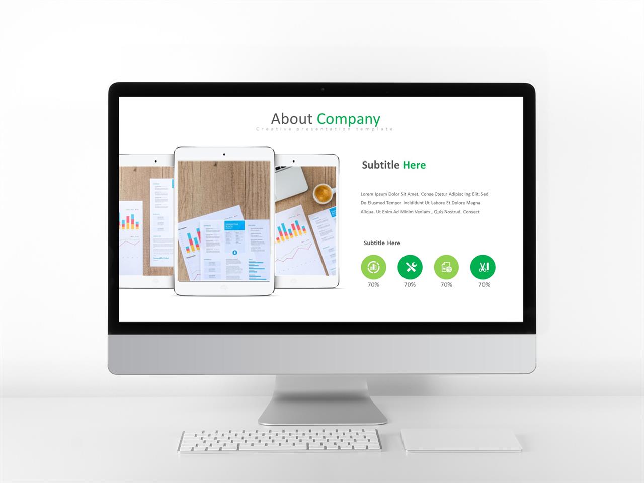휴대폰 ppt 템플릿 회색톤 ppt 템플릿