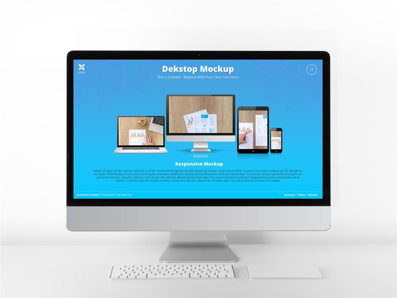 ppt 파란색 템플릿 스마트 폰 중독 ppt 템플릿