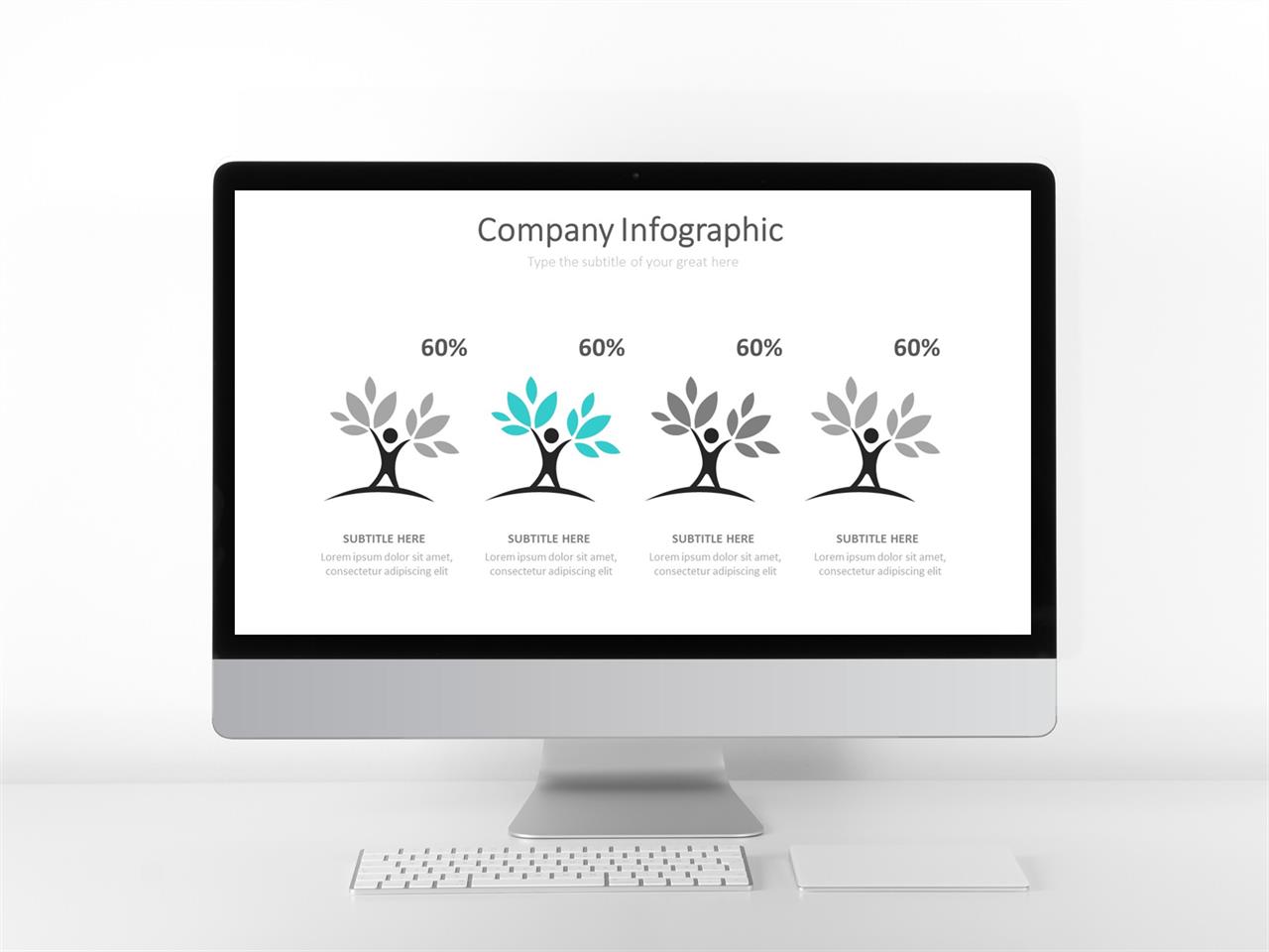 식물 ppt 테마 파랑 ppt 배경