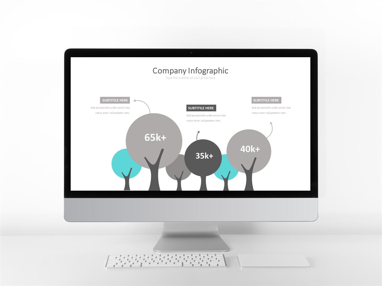 식물 ppt 테마 ppt 템플릿 파랑