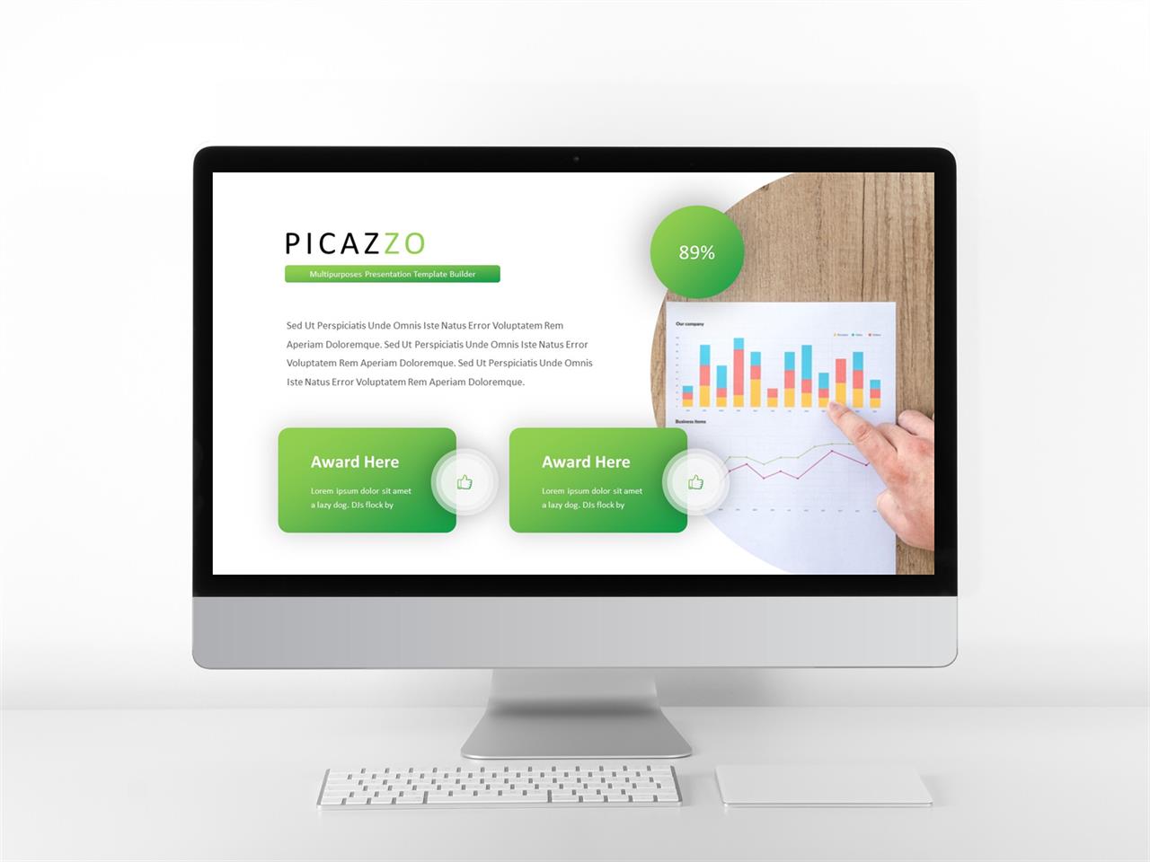 파워포인트 회색 배경 유선 레이아웃 ppt 템플릿
