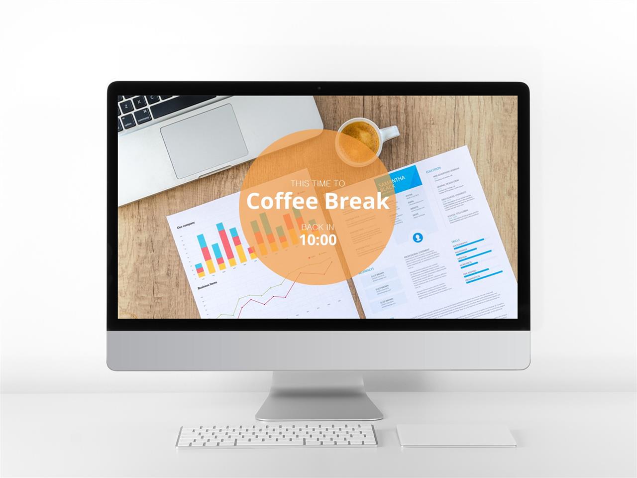 ppt 회색조 배경 인쇄 유선 레이아웃 ppt 템플릿
