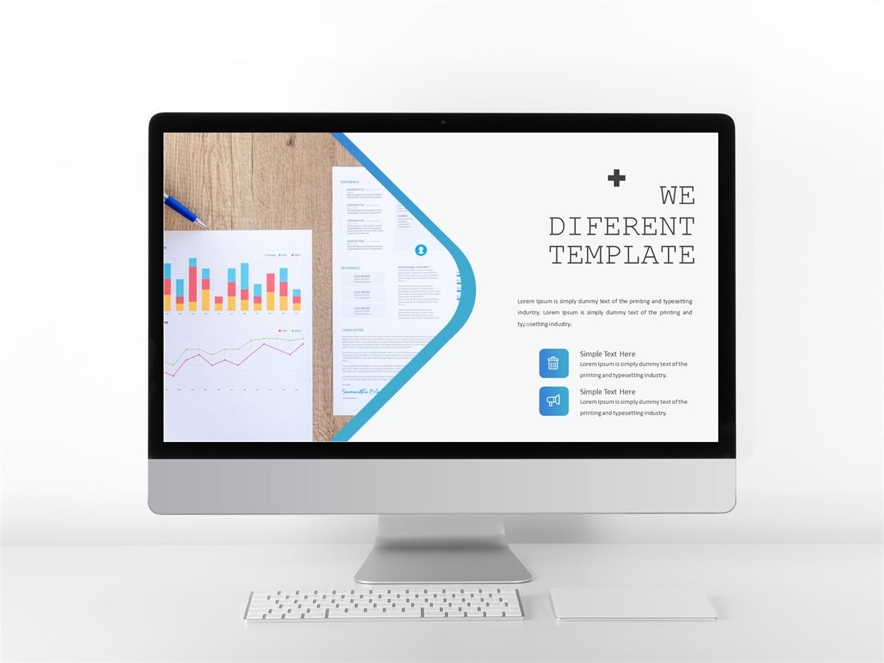 회색한지 ppt 템플릿 곡선 레이아웃 ppt 템플릿