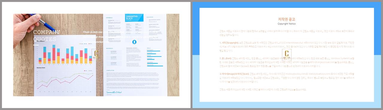 ppt 표지 템플릿 포스터 발표 양식 ppt