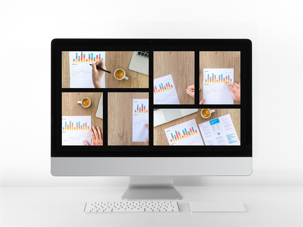 ppt 표지 샘플 파워포인트 회색 배경