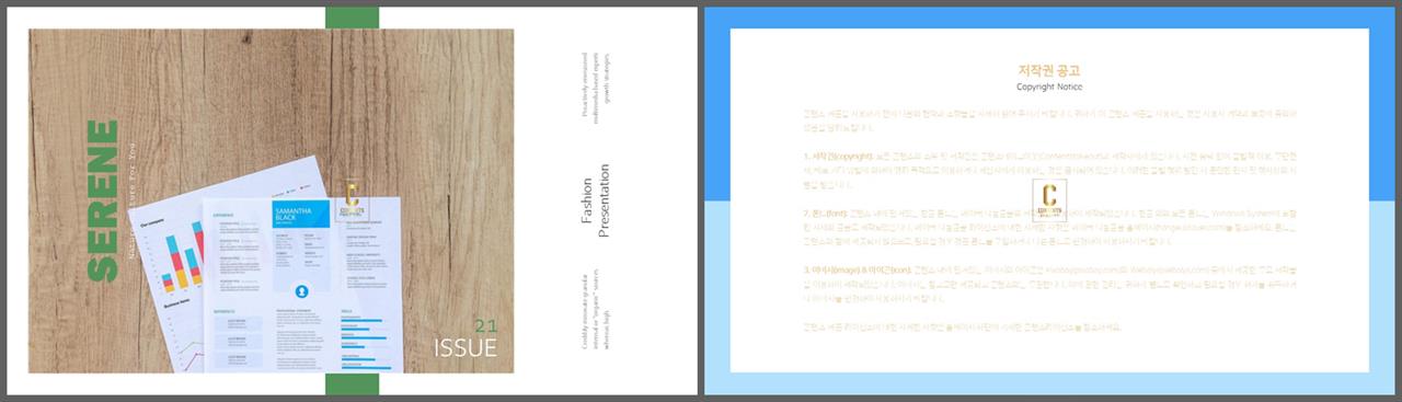 책갈피 ppt 템플릿 고급 ppt 테마