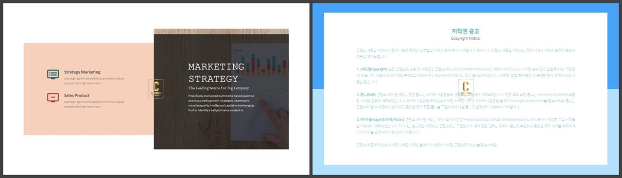 좌우형 ppt 레이아웃 샘플 ppt 발표 배경