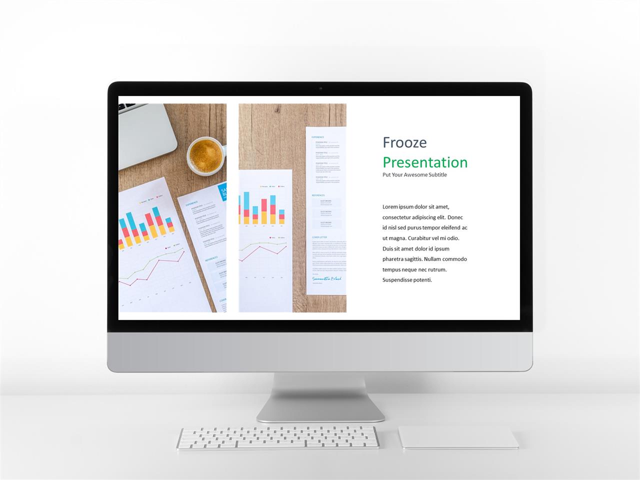 ppt 회색조 배경 인쇄 좌우로 분림형 ppt 템플릿 레이아웃