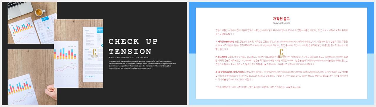 좌우형 ppt 레이아웃 샘플 ppt 발표 테마