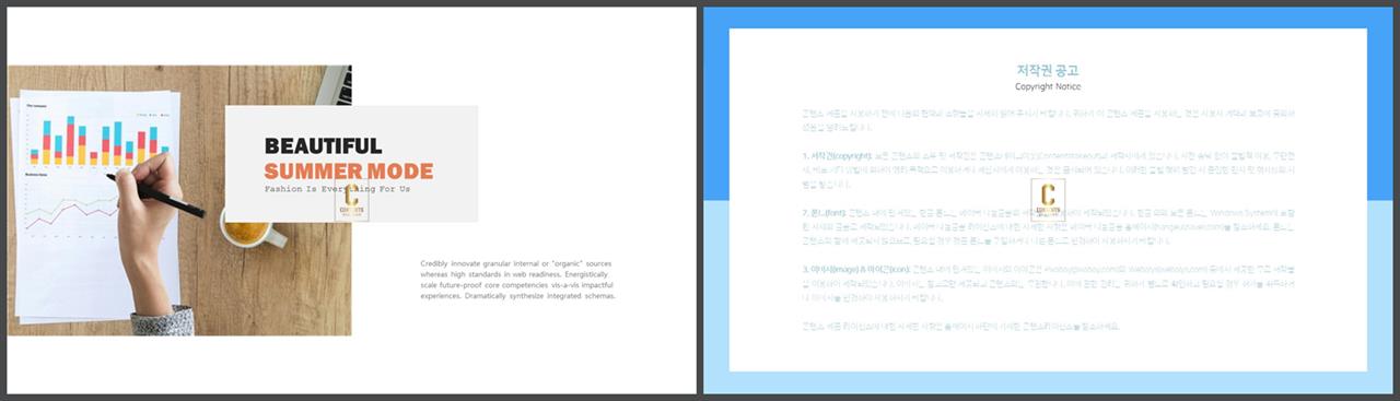 좌우분리형 ppt 레이아웃 배경 발표 ppt 심플한 ppt 템플릿