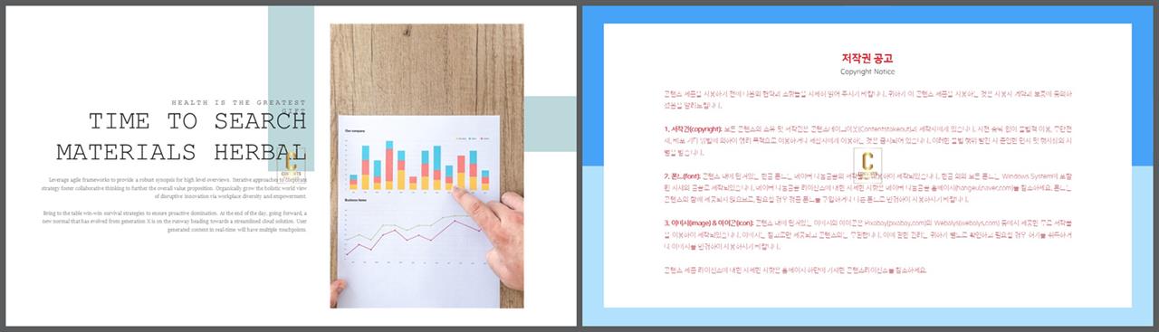 좌우형 ppt 레이아웃 샘플 ppt 템플릿 발표용
