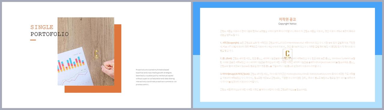 좌우형 ppt 레이아웃 샘플 프레젠테이션 ppt 양식