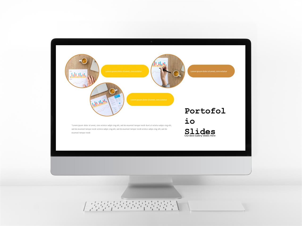 배치형 ppt 템플릿 레이아웃 오렌지 ppt 테마
