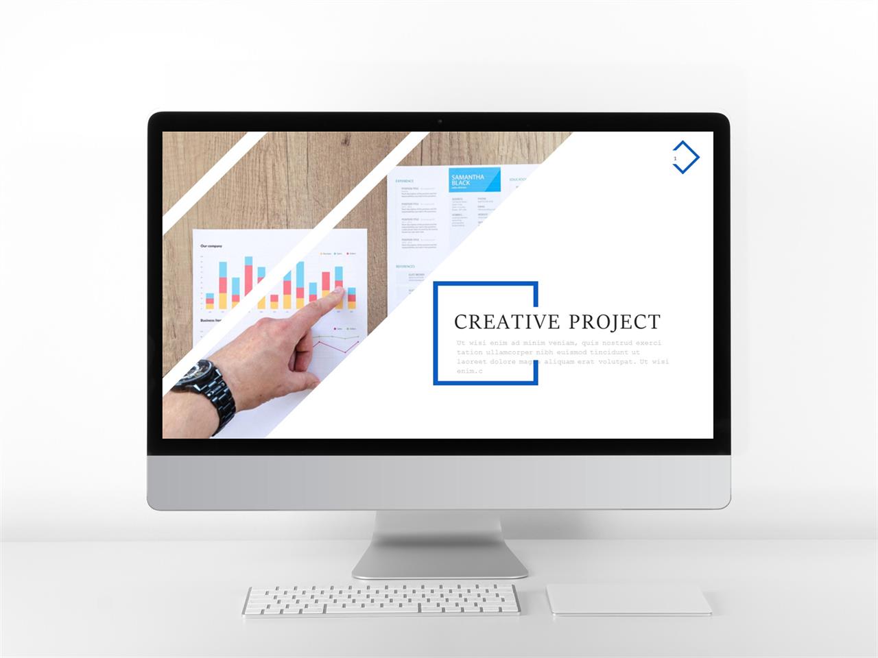 ppt 회색조 배경 인쇄 경사형  ppt 템플릿 레이아웃