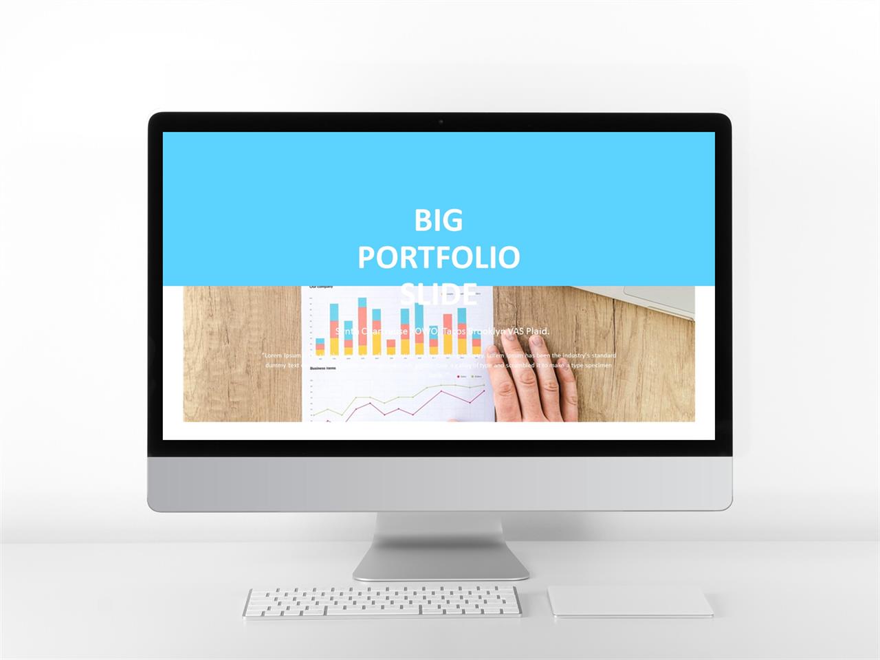 ppt 템플릿 파란색 위아래형  ppt 레이아웃 샘플