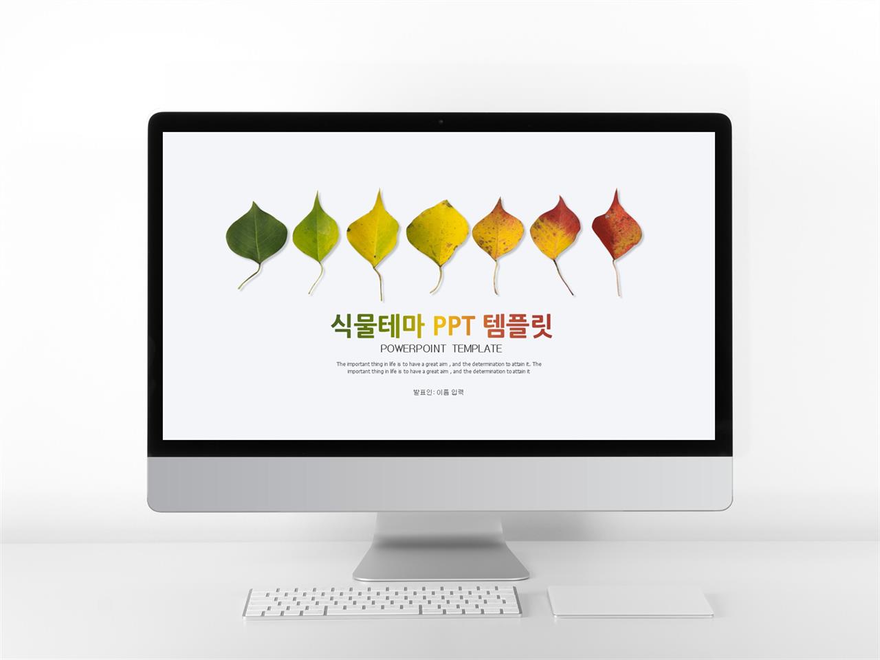 발표용 ppt 템플릿 사이트 ppt 템플릿 벚꽃나무